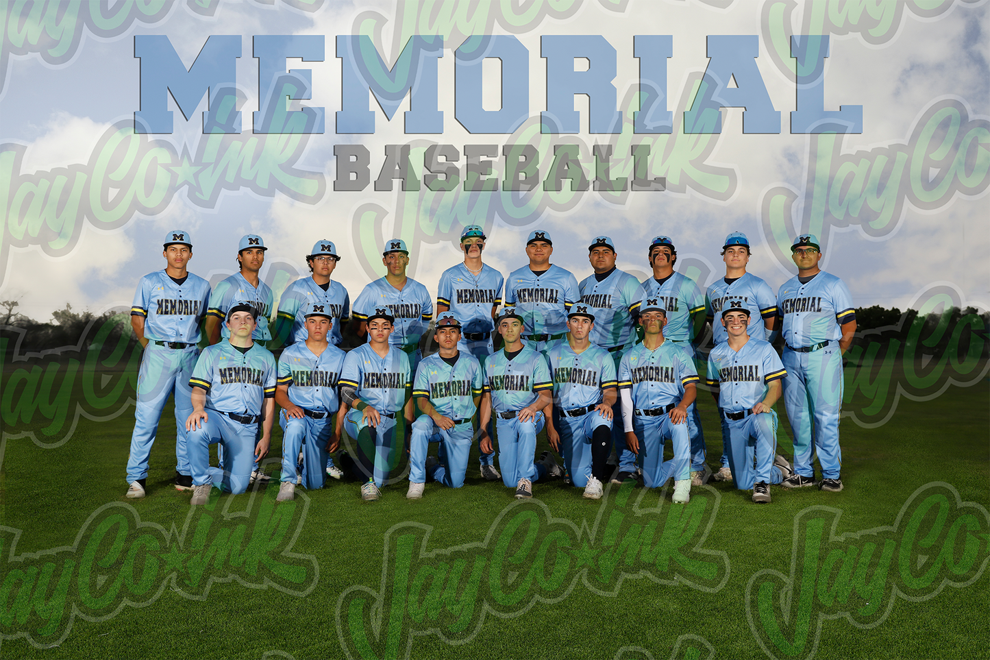 Memorial Baseball -Team Photo