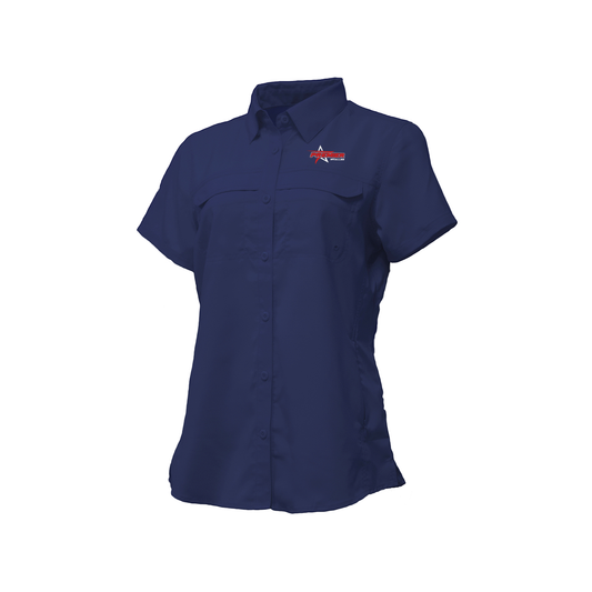 Premier Volleyball - New Logo - Fishing Shirt - Navy - Women's