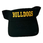 McAllen High School Bulldog Polyester Visor - Black and Gold