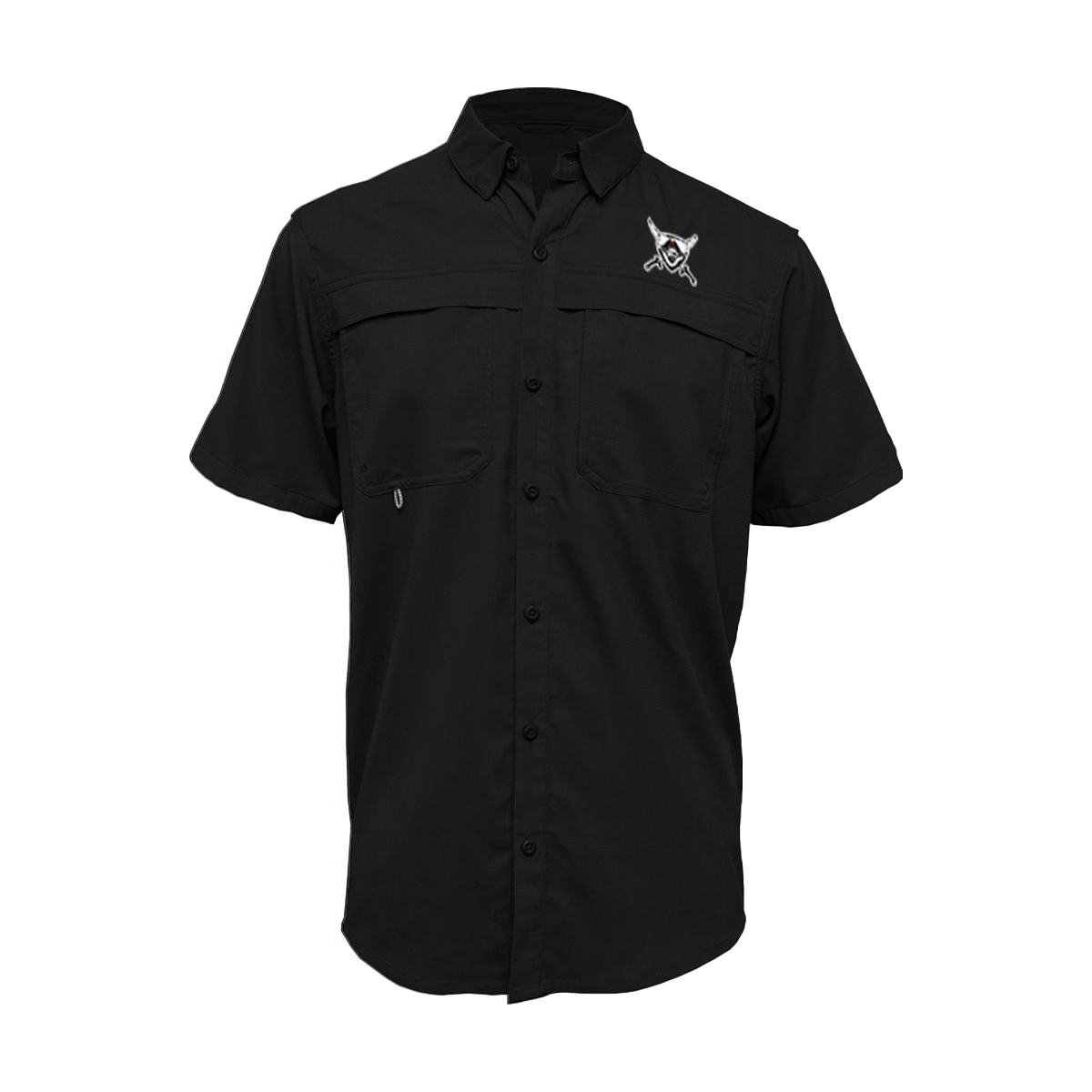 Embroidered Fishing Shirt - Short Sleeve - Brownsville Rivera Raiders