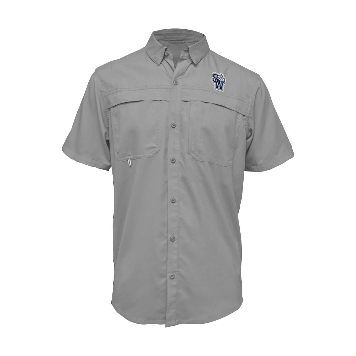 Embroidered Fishing Shirt - Short Sleeve - PSJA Southwest Javelinas