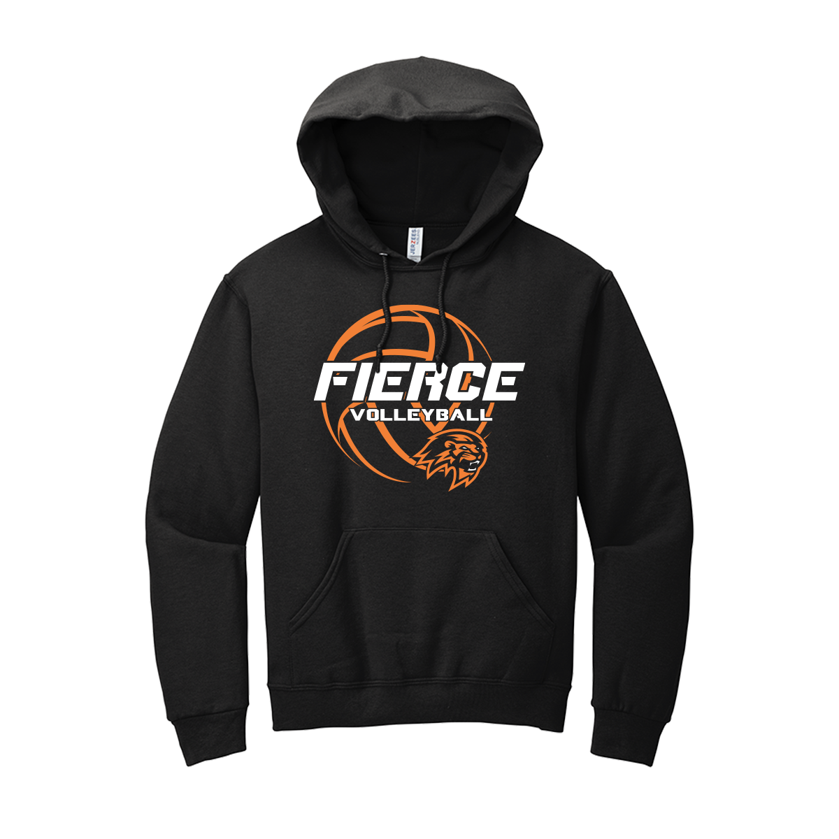 Fierce Volleyball - Hoodie - Black