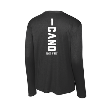 Fierce Volleyball Fan Shirt - Long Sleeve - Black