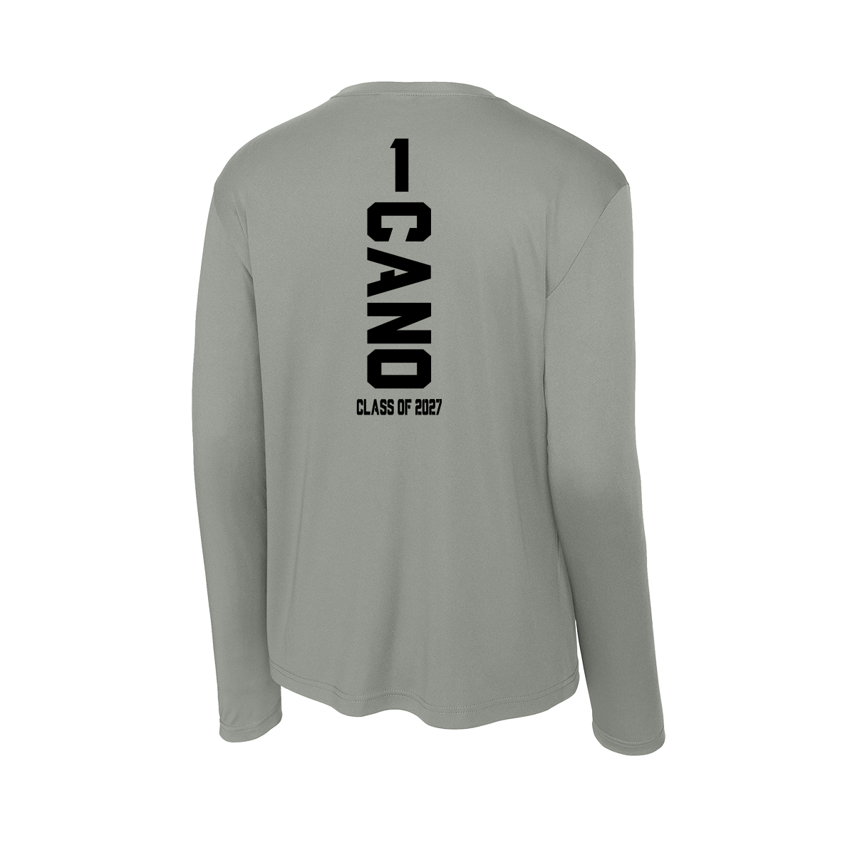 Fierce Volleyball Fan Shirt - Long Sleeve - Grey