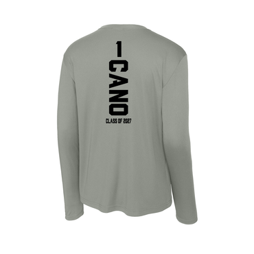 Fierce Volleyball Fan Shirt - Long Sleeve - Grey