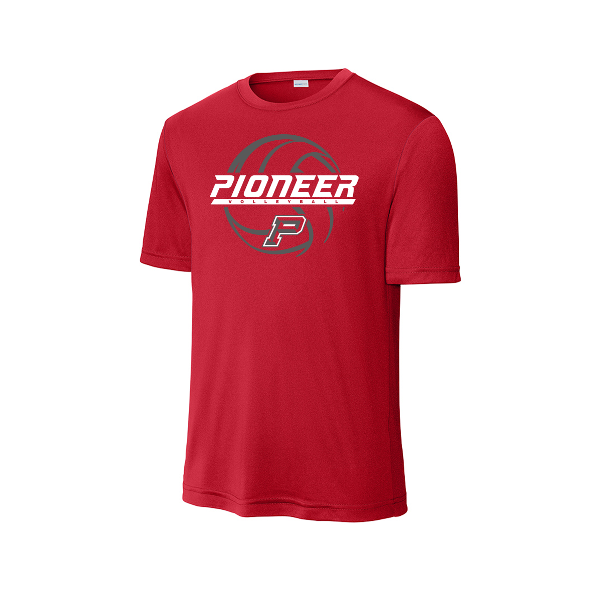 Red - Sharyland Pioneer - Volleyball Fan Shirt