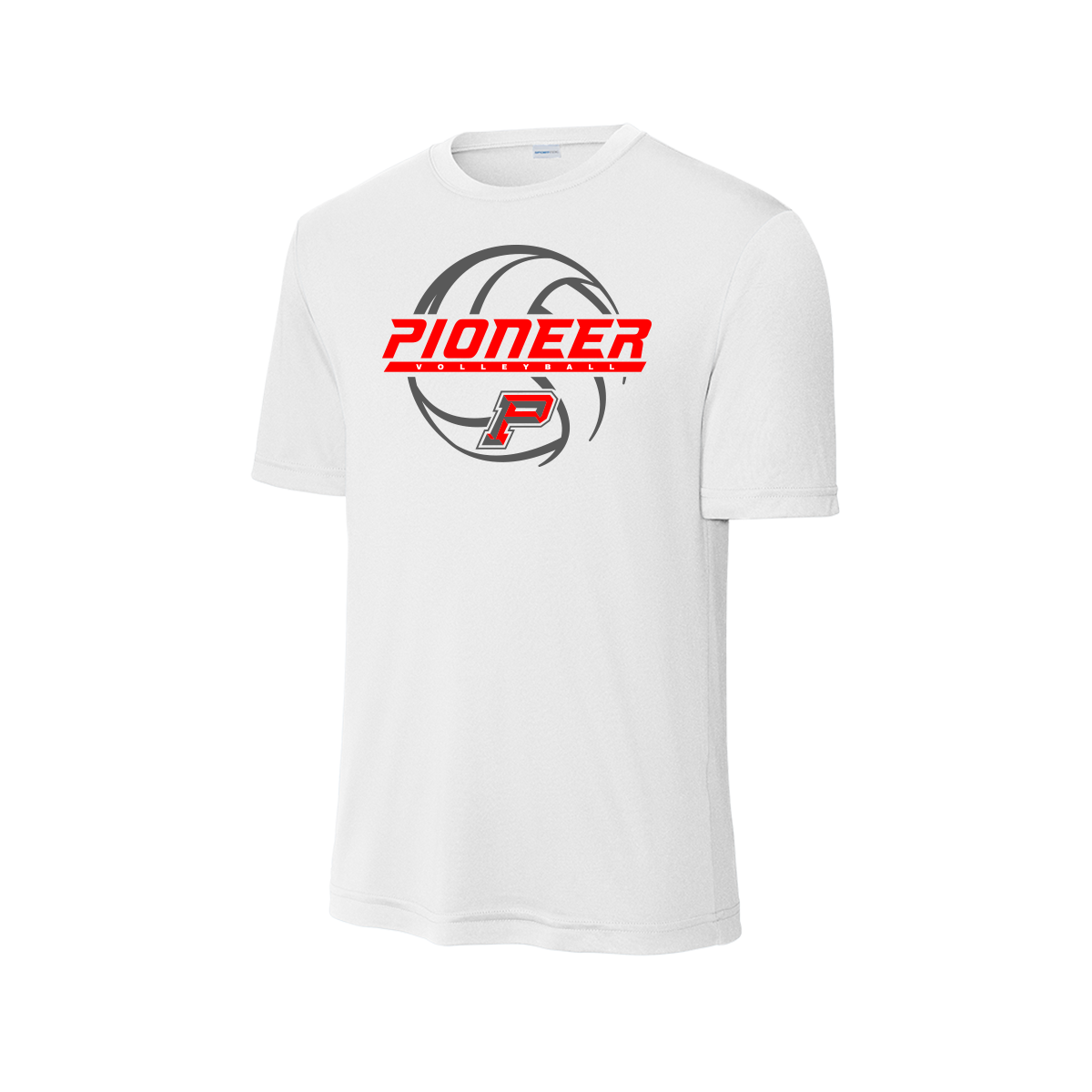 White - Sharyland Pioneer - Volleyball Fan Shirt