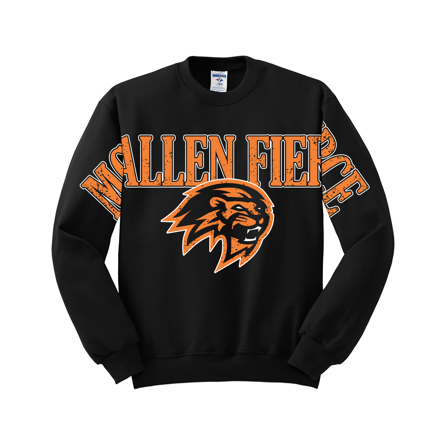 Fierce Volleyball - Vintage Crewneck - Black