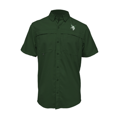 Embroidered Fishing Shirt - Short Sleeve - Brownsville Pace Vikings