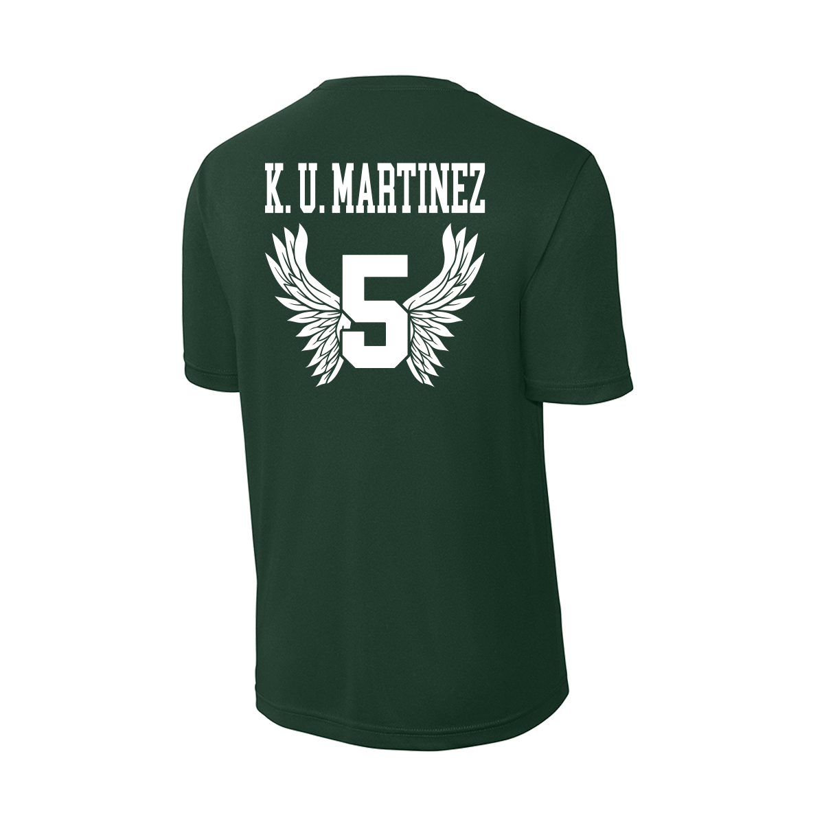 Kevin Martinez Warrior Football Shirt - Dri-Fit - Short Sleeve - Green