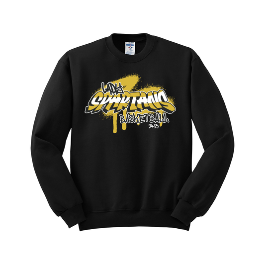 Lady Spartans Basketball - Graffiti Sweatshirt