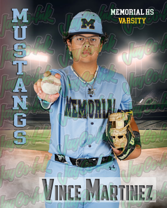 Memorial Baseball - #24 Vince