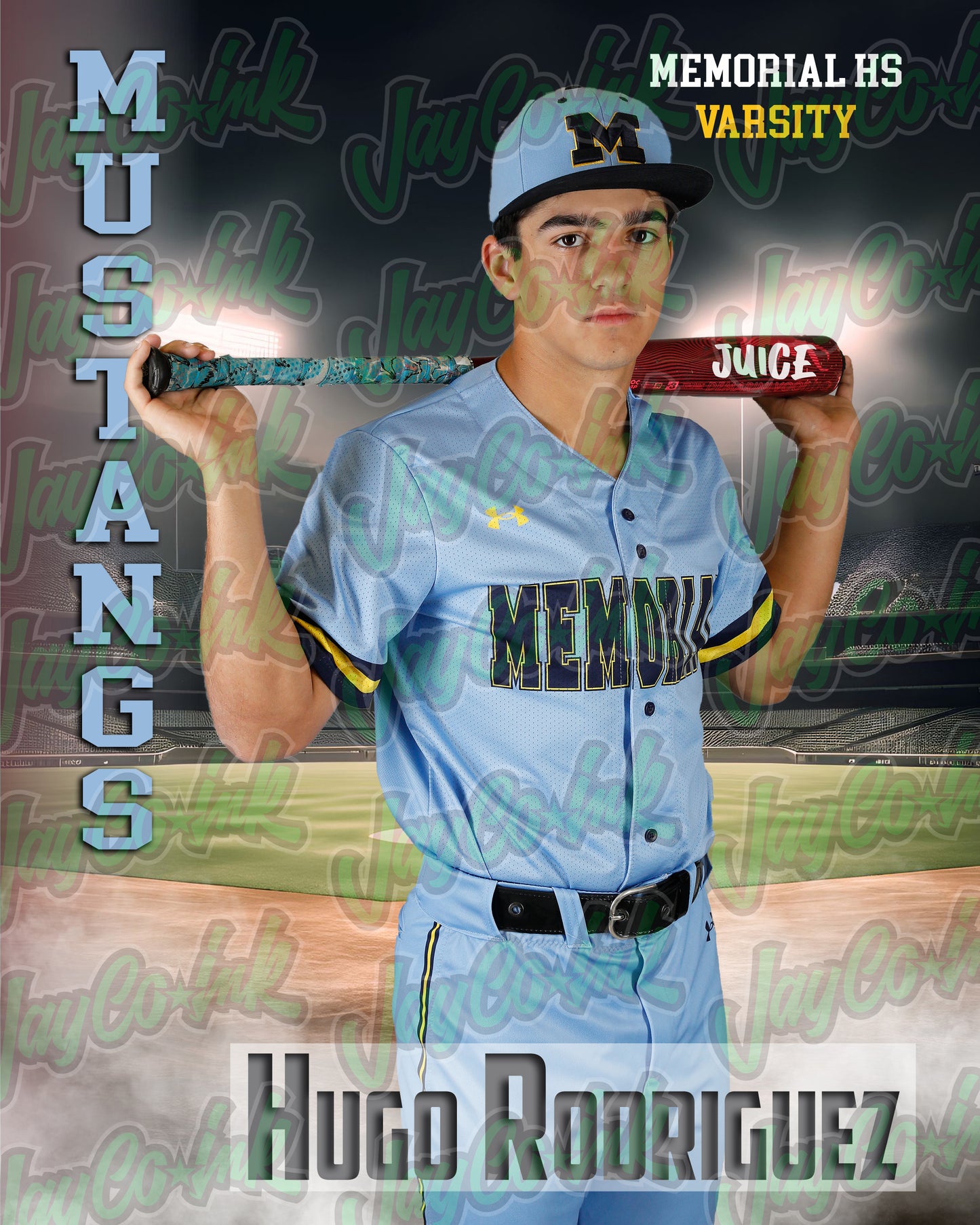 Memorial Baseball - #7 Hugo