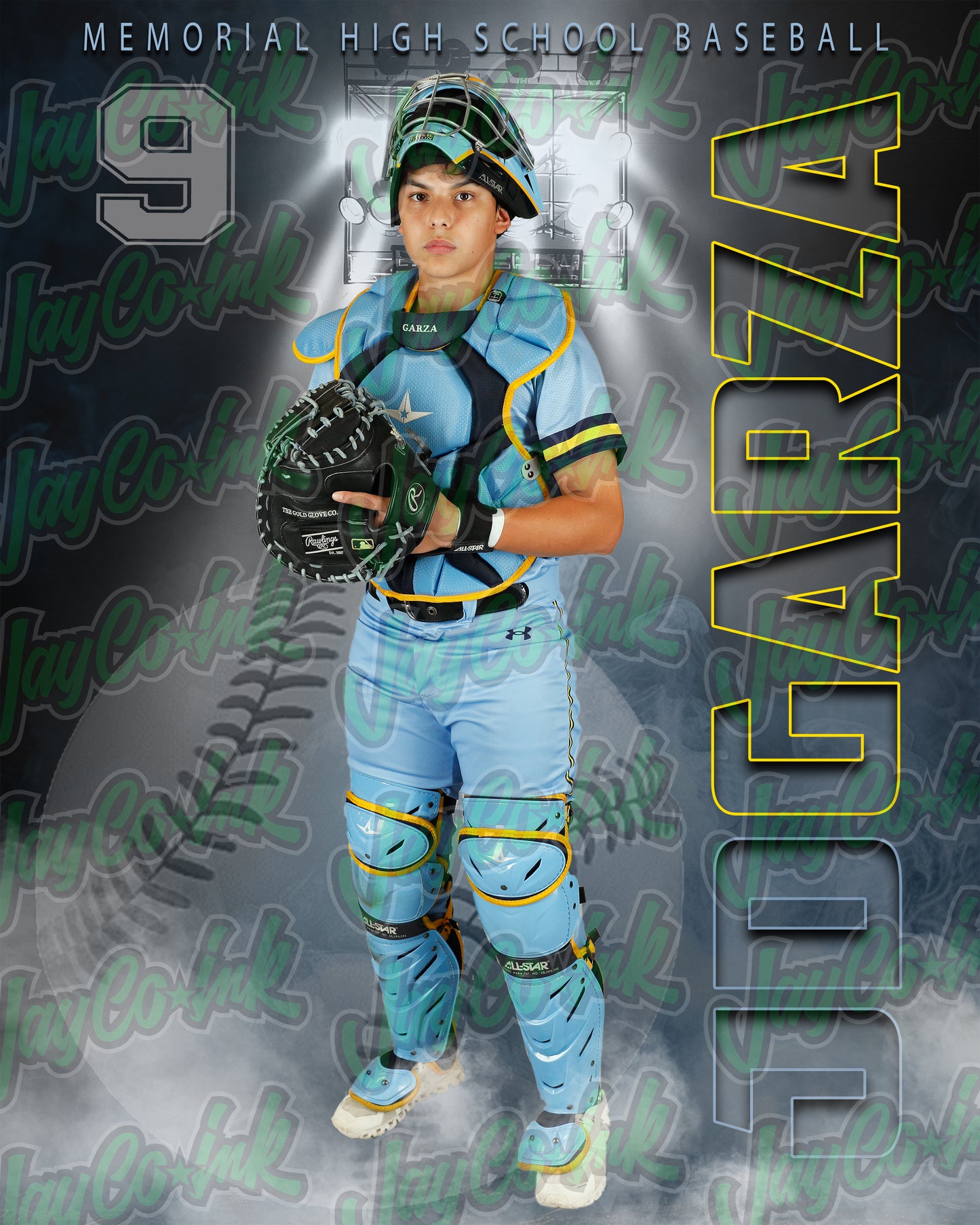 Memorial Baseball - #9 JD