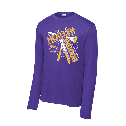 2025 McHi Indoor Band - Combination Shirt - Long Sleeve