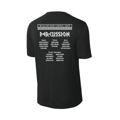 2025 McHi Indoor Band - Percussion - Short Sleeve