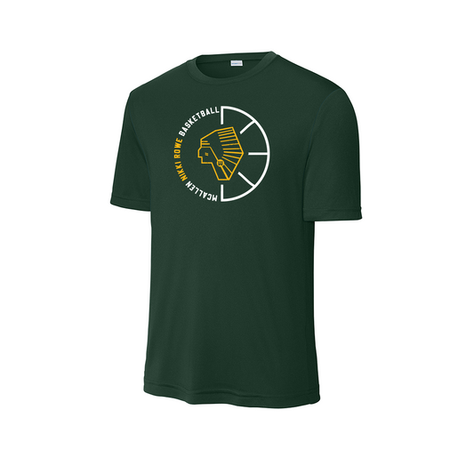 2025 Nikki Rowe Basketball - Rowe Basketball Shirt - Short Sleeve - Green