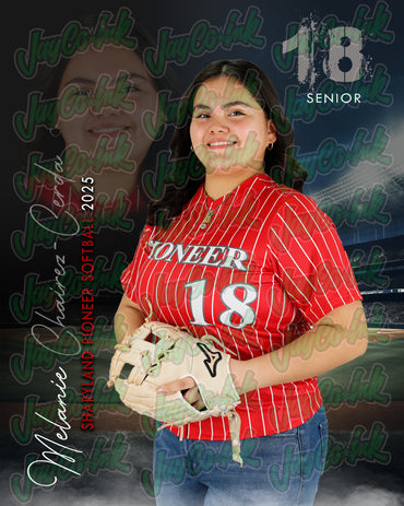 Pioneer Softball #18 Melanie