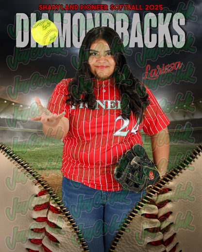 Pioneer Softball #24 Larissa