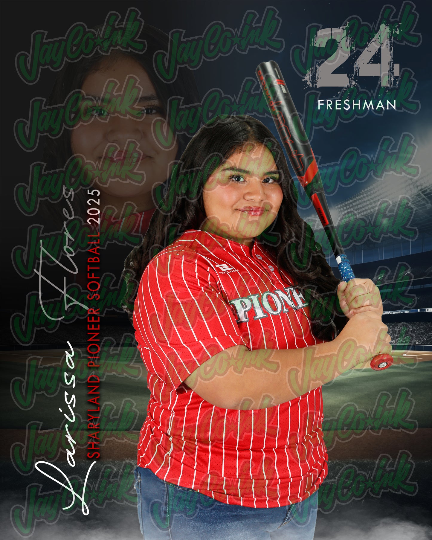 Pioneer Softball #24 Larissa