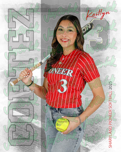 Pioneer Softball #3 Kaitlyn