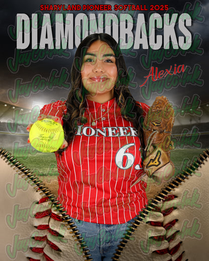 Pioneer Softball #63 Alexia