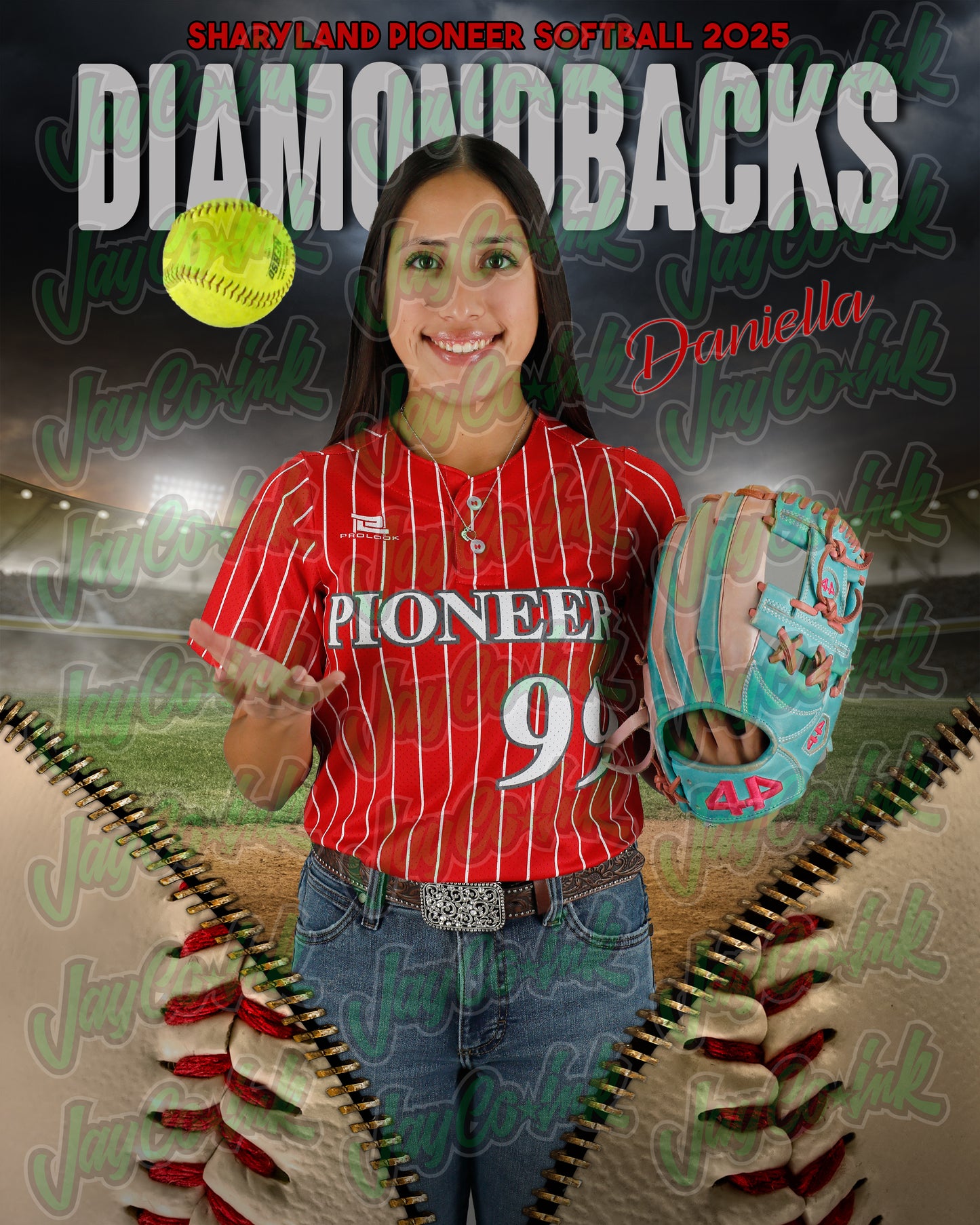 Pioneer Softball #99 Daniella