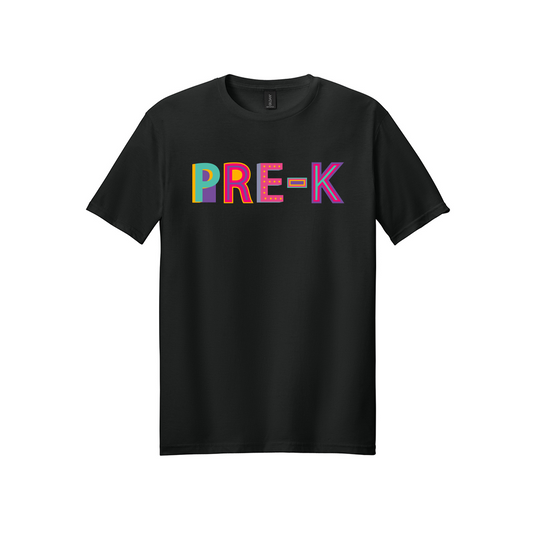 Garza Elementary 2025 - Pre-K - Black Shirt