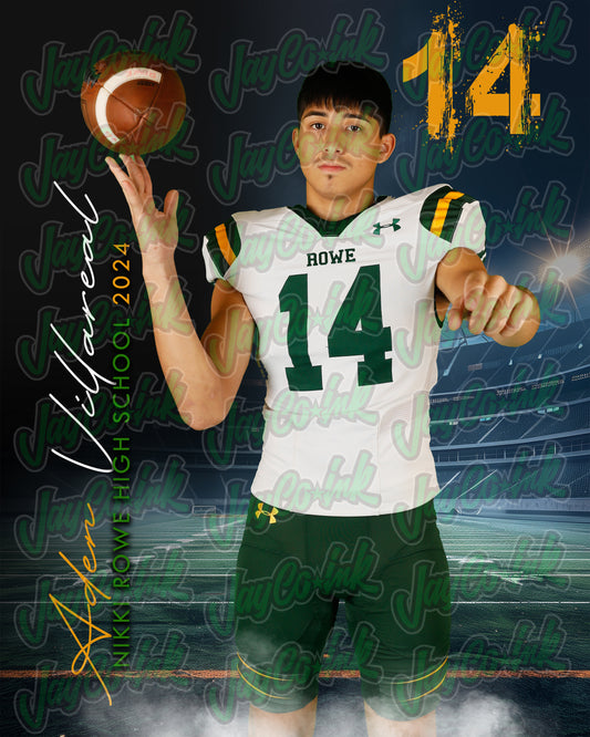 NIKKI ROWE FOOTBALL #14