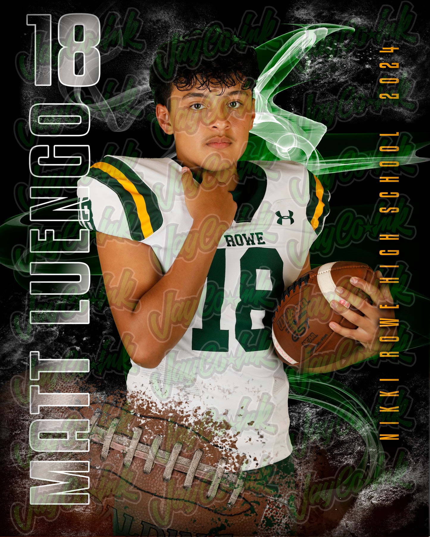 NIKKI ROWE FOOTBALL #18