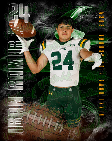 NIKKI ROWE FOOTBALL #24