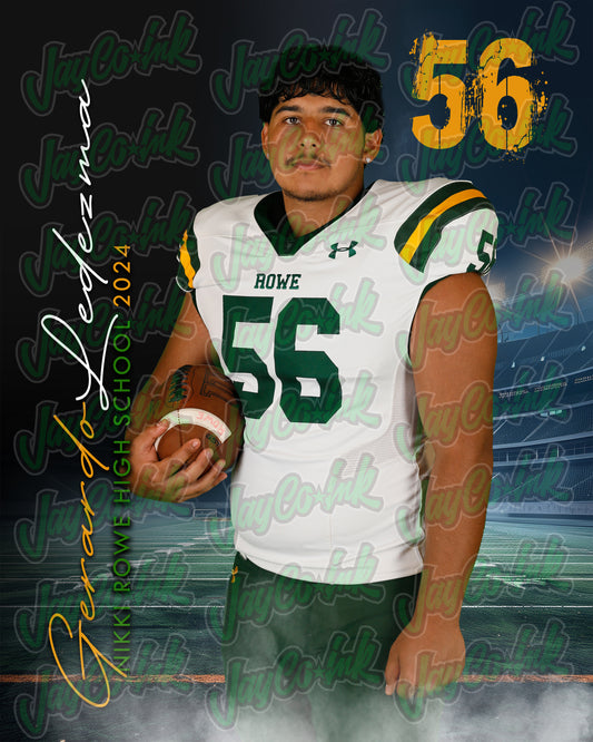 NIKKI ROWE FOOTBALL #56