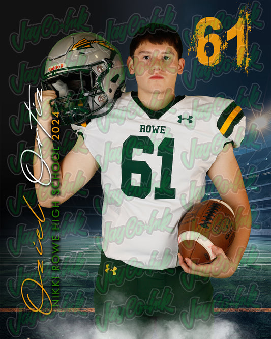 NIKKI ROWE FOOTBALL #61