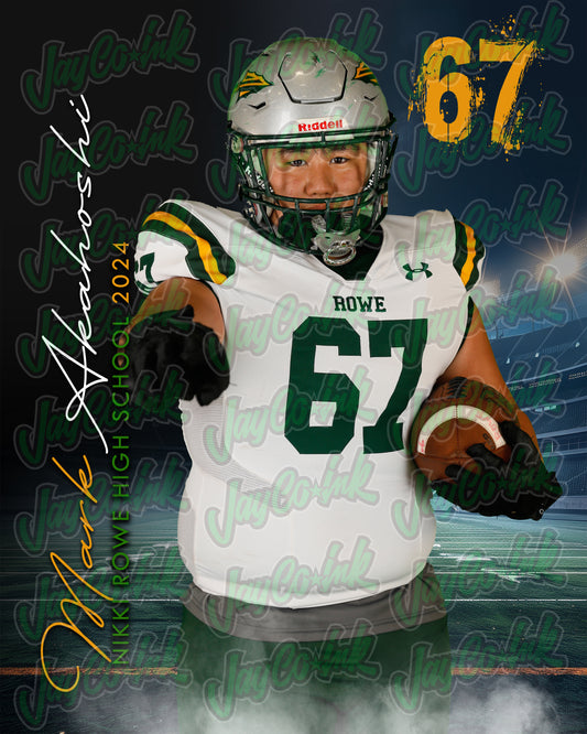 NIKKI ROWE FOOTBALL #67