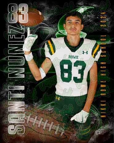 NIKKI ROWE FOOTBALL #83