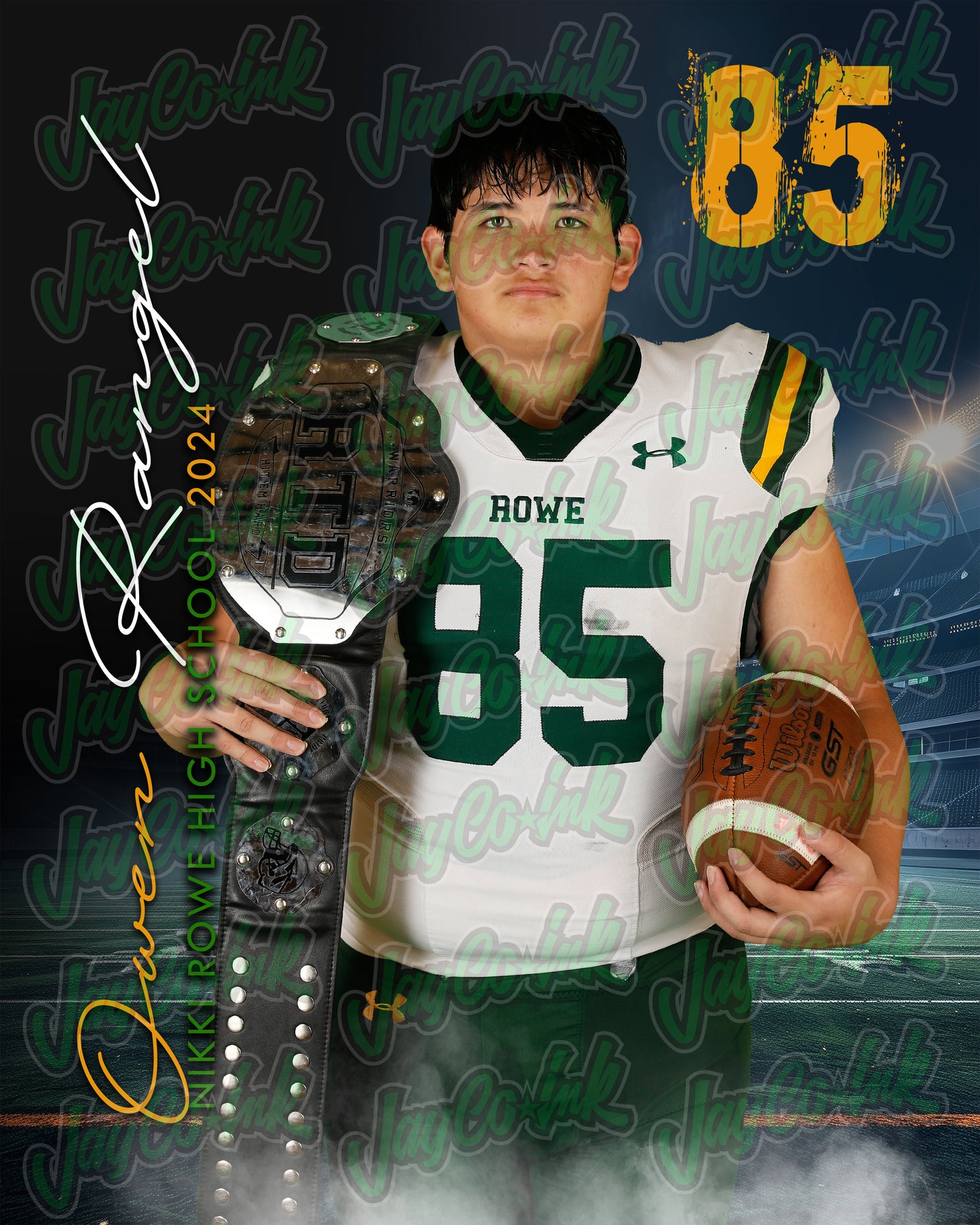 NIKKI ROWE FOOTBALL #85