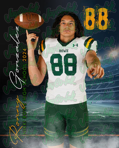 NIKKI ROWE FOOTBALL #88