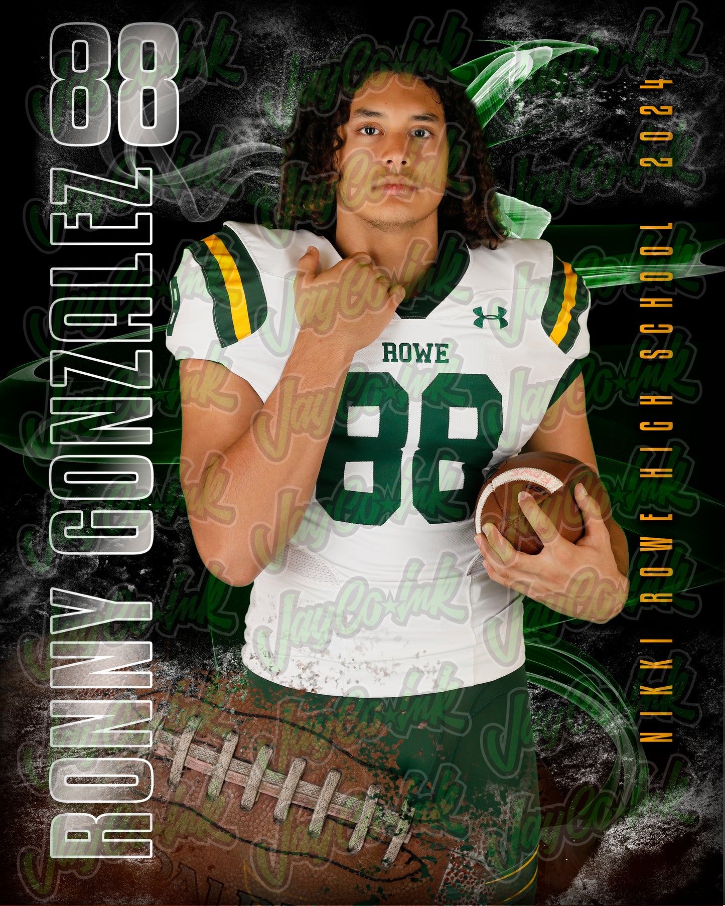 NIKKI ROWE FOOTBALL #88