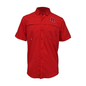 Embroidered Fishing Shirt - Short Sleeve - Roma High School - R Logo