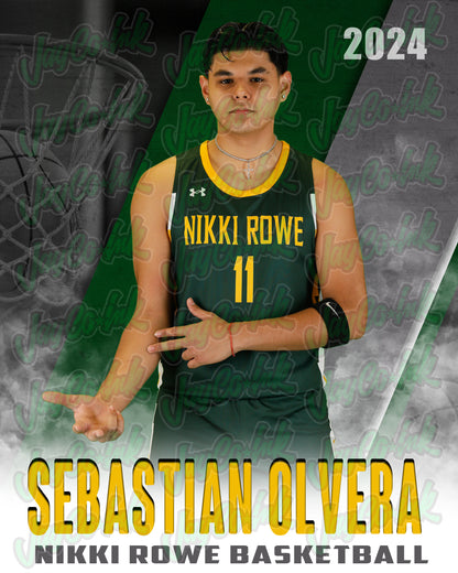 Rowe Varsity Basketball- Sebastian #11