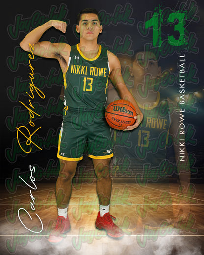 Rowe Varsity Basketball- Carlos #13