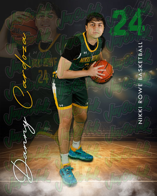 Rowe Varsity Basketball- Danny #24