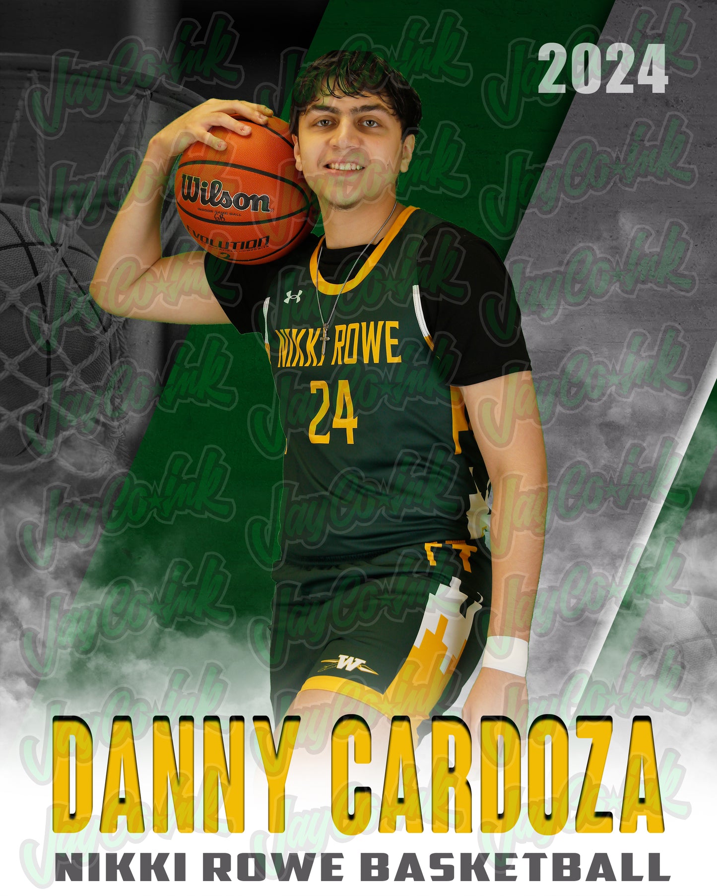 Rowe Varsity Basketball- Danny #24