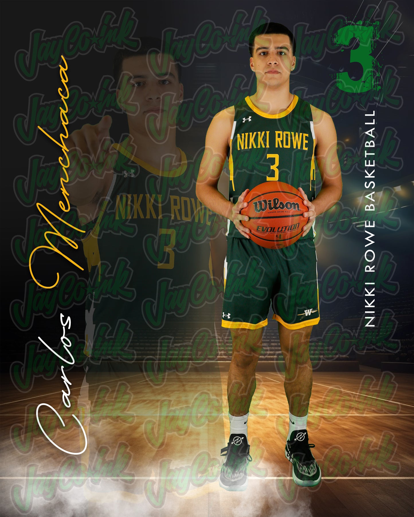 Rowe Varsity Basketball- Carlos #3