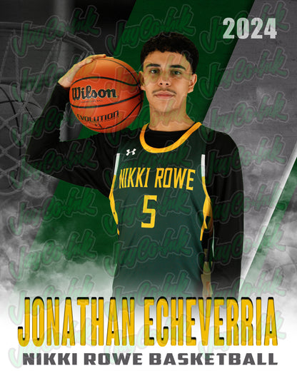 Rowe Varsity Basketball- Jonathan #5