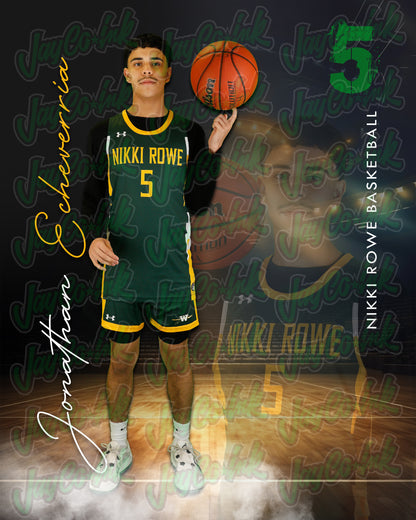 Rowe Varsity Basketball- Jonathan #5