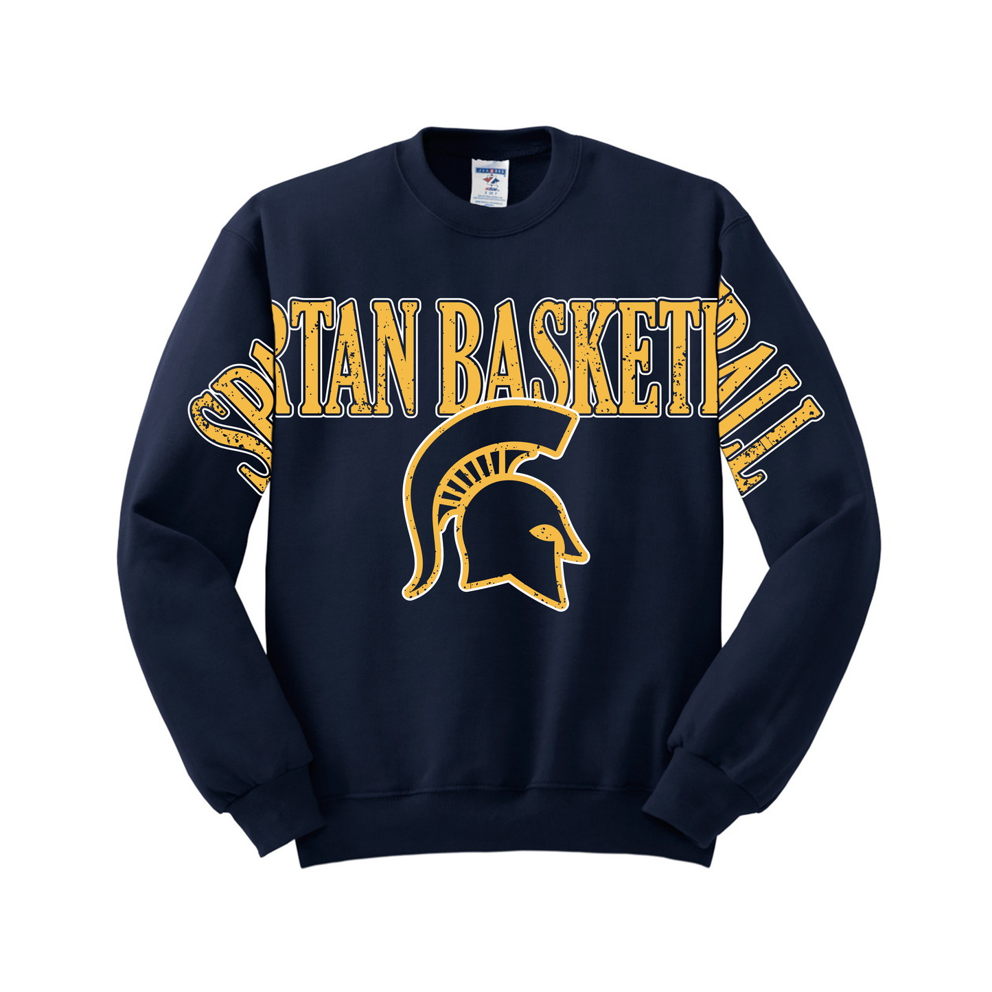 Vanguard Girl's Basketball Playoffs - Vintage Varsity Crewneck