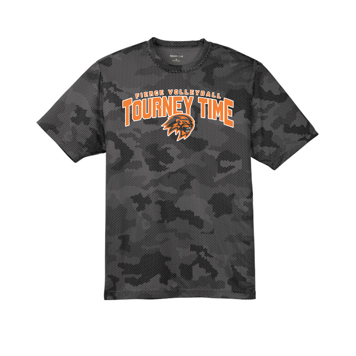 Fierce Volleyball Tourney Shirts - Short Sleeve - Black Camo