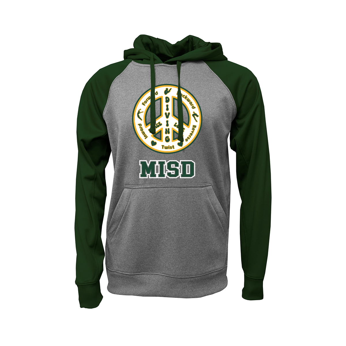 MISD Diving Hoodie - Green