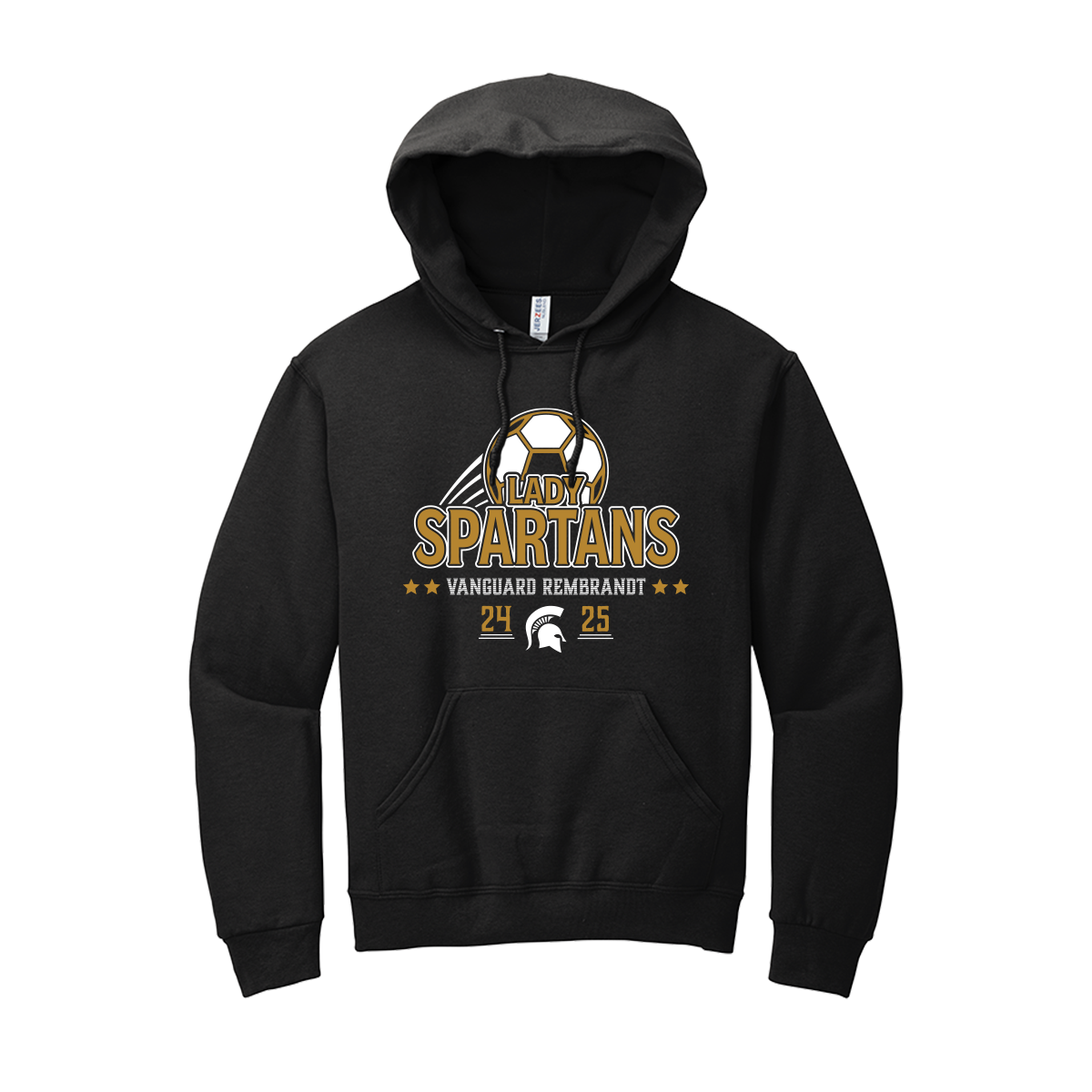 Vanguard Lady Spartans Soccer - Hoodie - Black